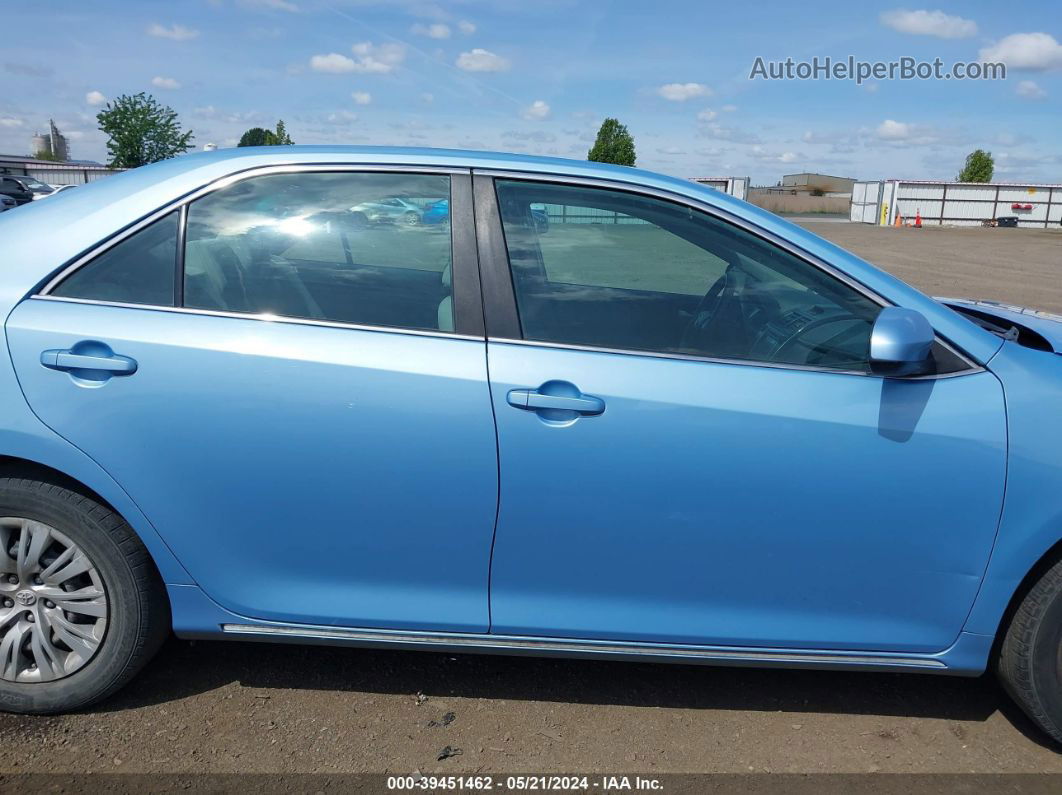 2012 Toyota Camry Le Blue vin: 4T1BF1FK0CU594314