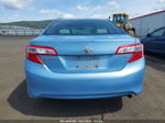 2012 Toyota Camry Le Blue vin: 4T1BF1FK0CU594314