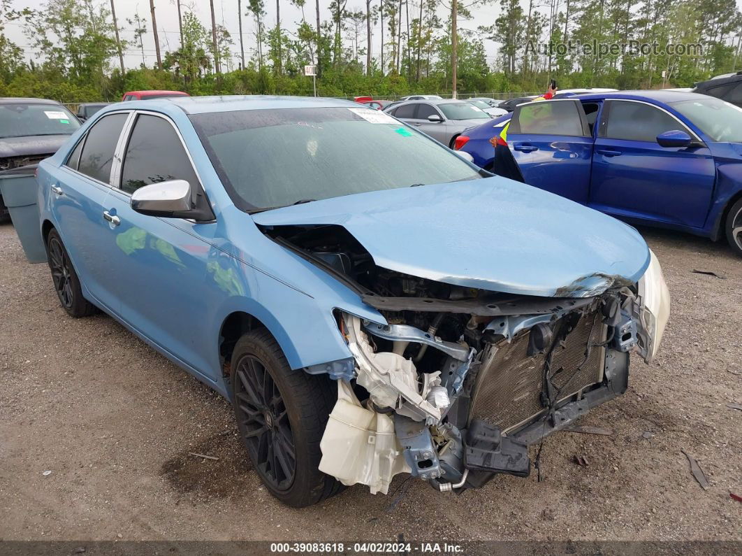 2012 Toyota Camry L Light Blue vin: 4T1BF1FK0CU607451