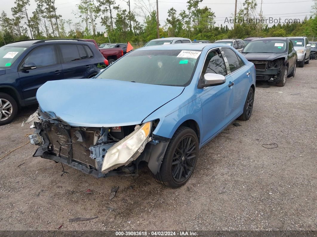 2012 Toyota Camry L Light Blue vin: 4T1BF1FK0CU607451