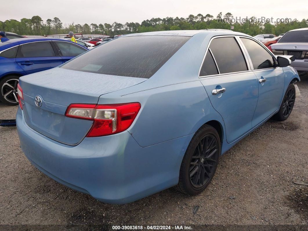 2012 Toyota Camry L Light Blue vin: 4T1BF1FK0CU607451