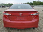 2012 Toyota Camry Base Красный vin: 4T1BF1FK0CU607787