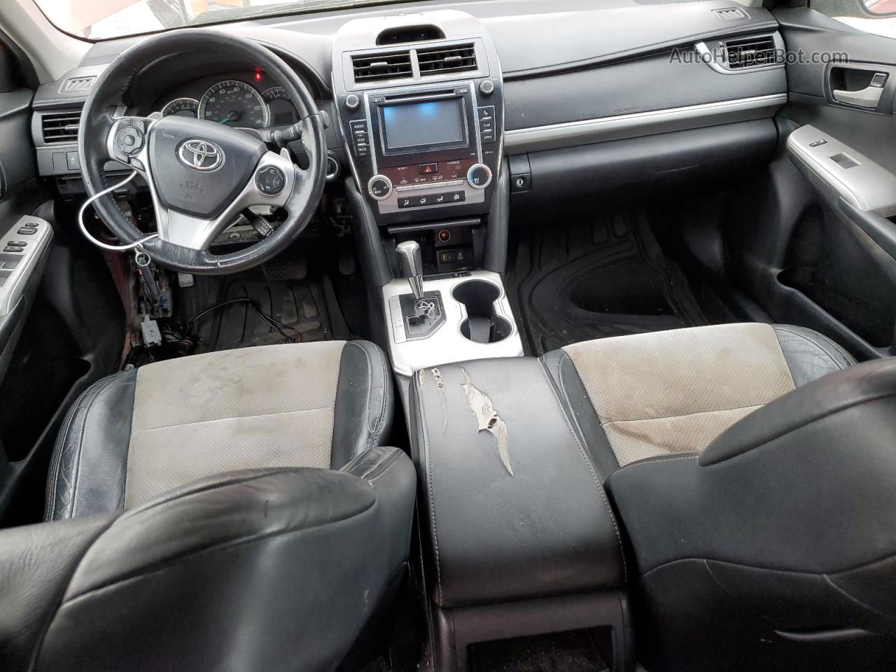 2012 Toyota Camry Base Красный vin: 4T1BF1FK0CU607787