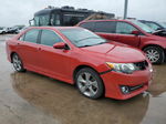 2012 Toyota Camry Base Red vin: 4T1BF1FK0CU614514