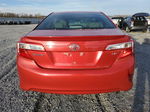 2012 Toyota Camry Base Red vin: 4T1BF1FK0CU621303