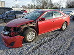 2012 Toyota Camry Base Red vin: 4T1BF1FK0CU621303