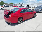 2012 Toyota Camry Se Limited Edition Красный vin: 4T1BF1FK0CU635668