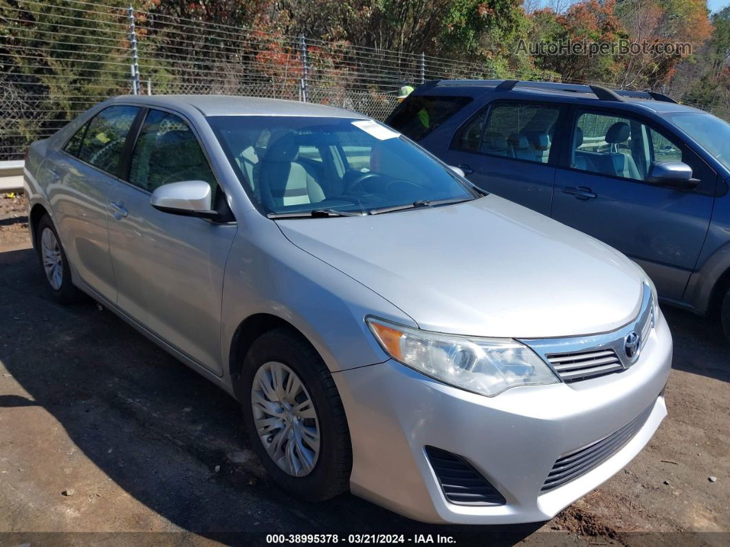 2012 Toyota Camry L Silver vin: 4T1BF1FK0CU636531