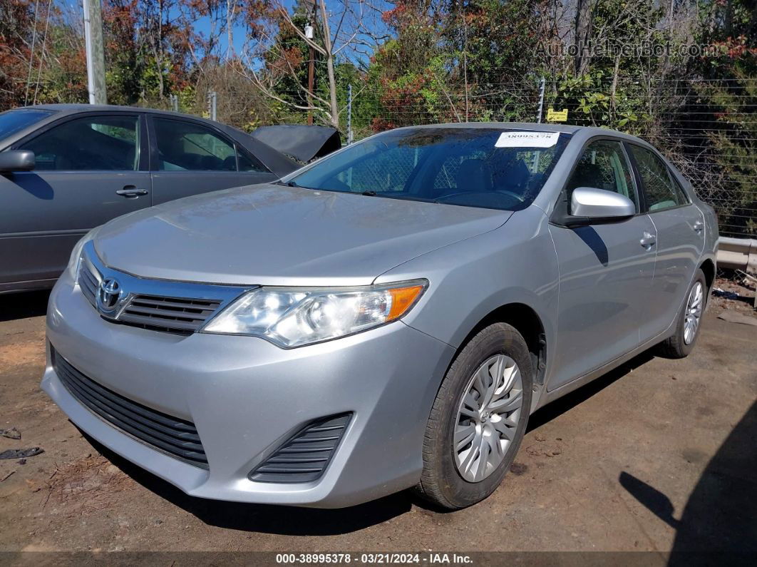 2012 Toyota Camry L Silver vin: 4T1BF1FK0CU636531