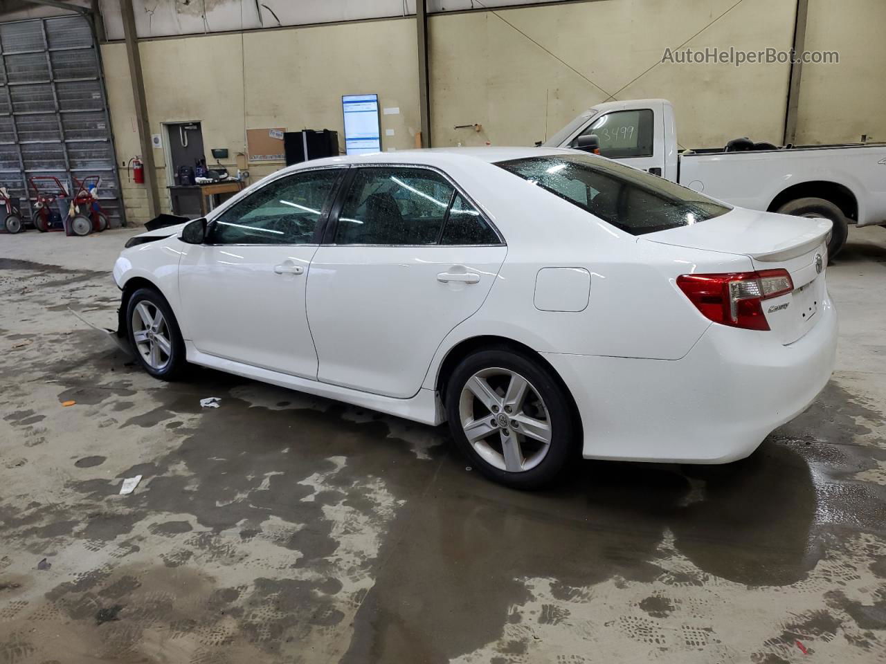 2013 Toyota Camry L White vin: 4T1BF1FK0DU210095