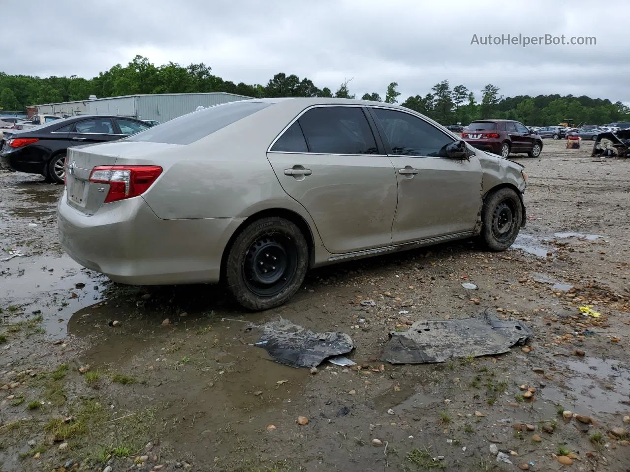 2013 Toyota Camry L Tan vin: 4T1BF1FK0DU235269