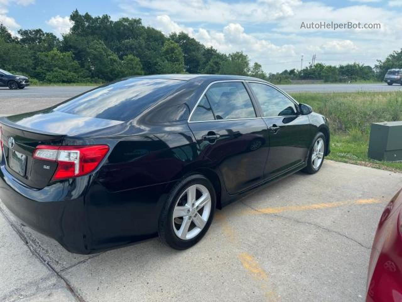 2013 Toyota Camry L Black vin: 4T1BF1FK0DU298971