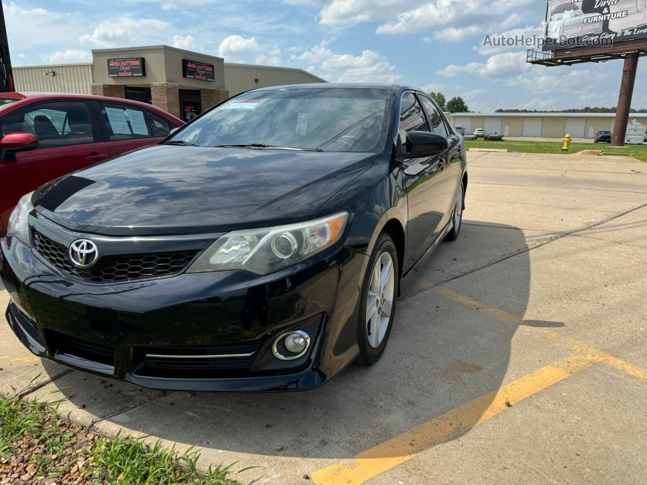 2013 Toyota Camry L Black vin: 4T1BF1FK0DU298971