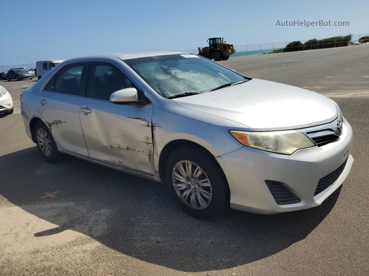 2013 Toyota Camry L Silver vin: 4T1BF1FK0DU638328