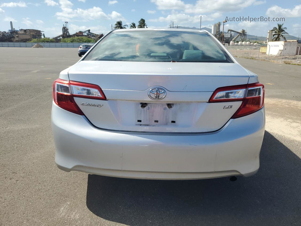 2013 Toyota Camry L Silver vin: 4T1BF1FK0DU638328