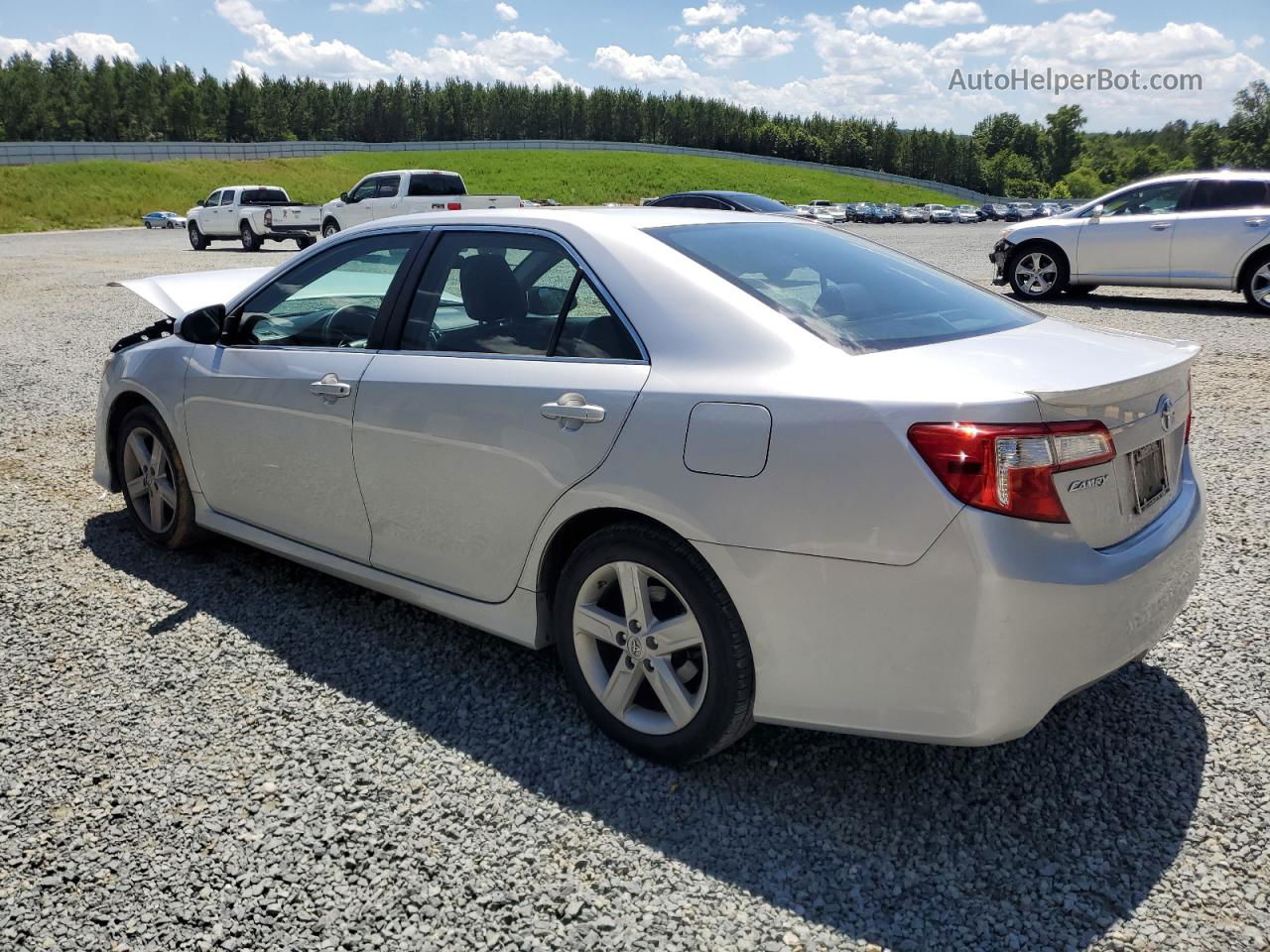 2013 Toyota Camry L Silver vin: 4T1BF1FK0DU708233