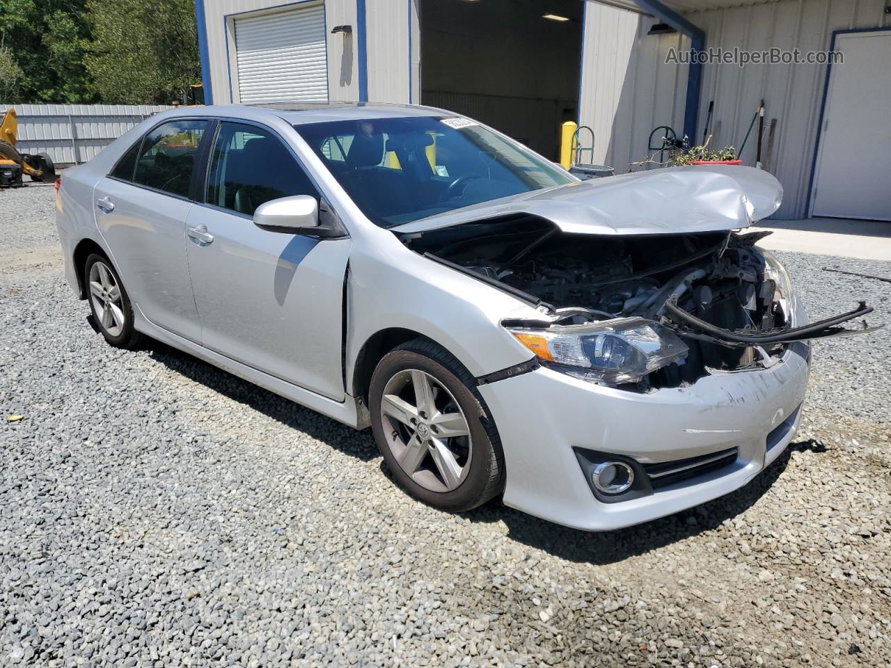 2013 Toyota Camry L Silver vin: 4T1BF1FK0DU708233