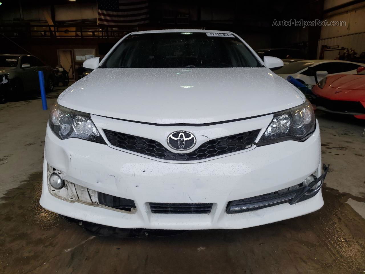 2014 Toyota Camry L White vin: 4T1BF1FK0EU319996