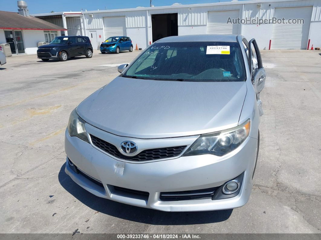 2014 Toyota Camry Se Серебряный vin: 4T1BF1FK0EU321912