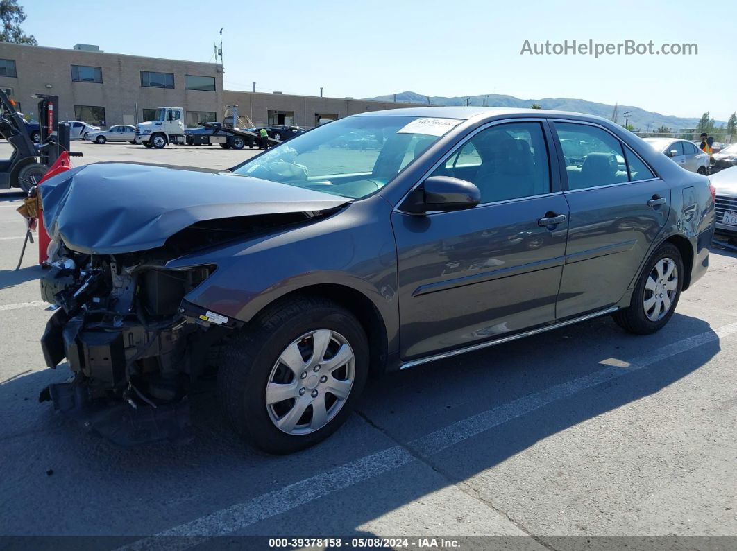 2014 Toyota Camry Le Gray vin: 4T1BF1FK0EU375002