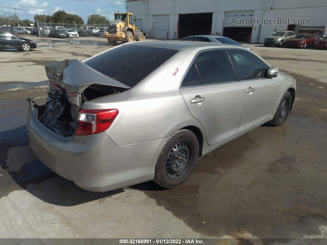 2014 Toyota Camry L/le/xle/se/se Sport Бежевый vin: 4T1BF1FK0EU727642