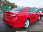 2014 Toyota Camry Se Red vin: 4T1BF1FK0EU738608