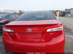 2014 Toyota Camry Se Red vin: 4T1BF1FK0EU738608