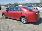 2014 Toyota Camry L Red vin: 4T1BF1FK0EU766442