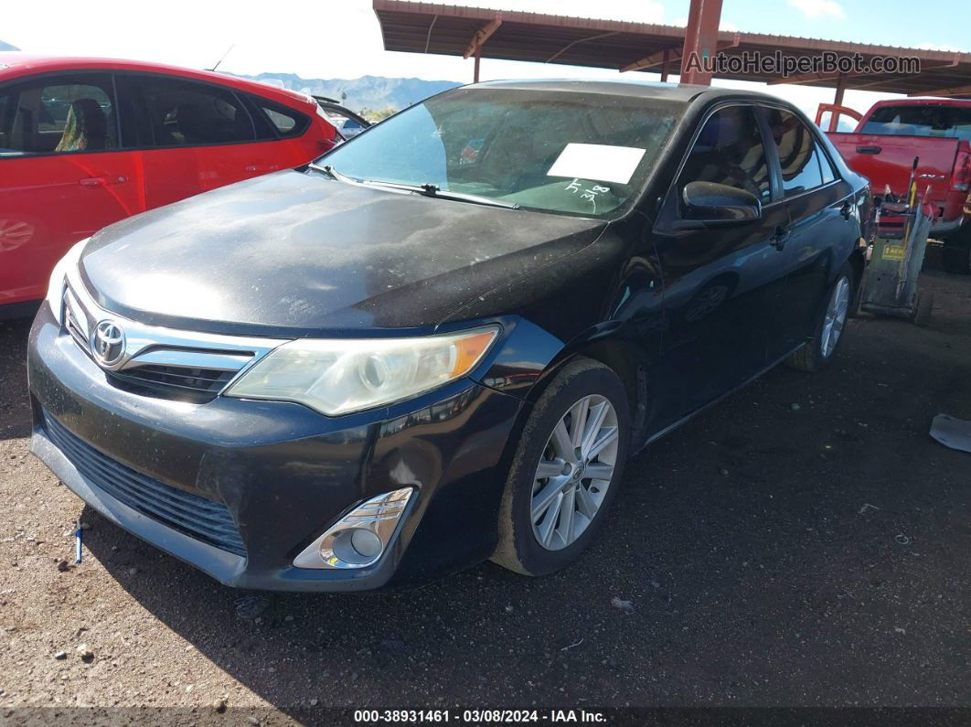 2014 Toyota Camry Xle Black vin: 4T1BF1FK0EU776663