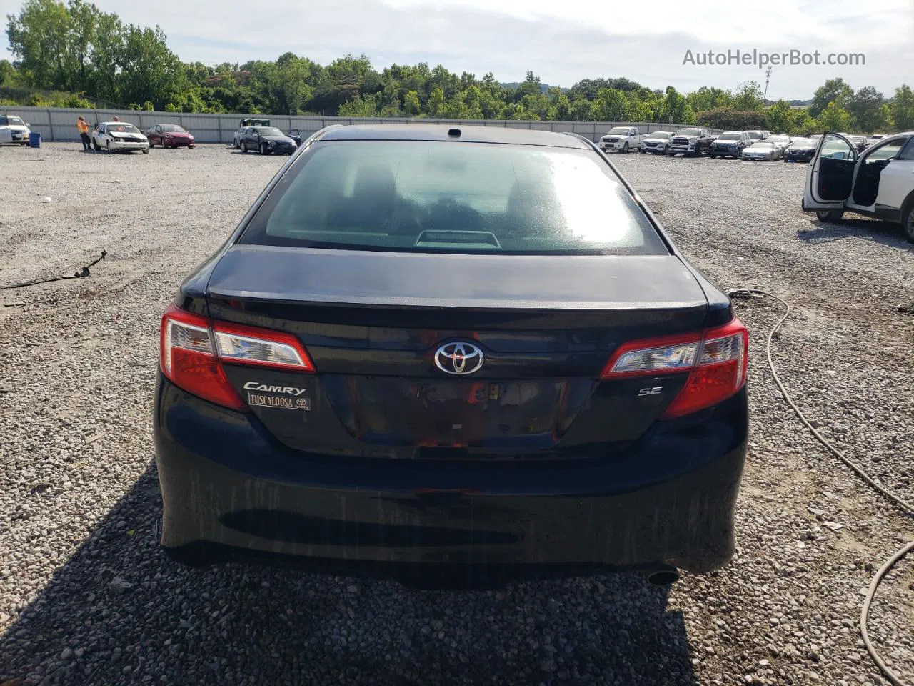 2014 Toyota Camry L Black vin: 4T1BF1FK0EU803425