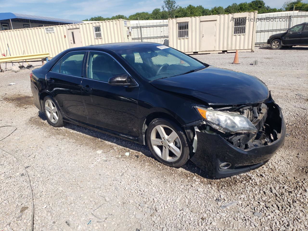 2014 Toyota Camry L Black vin: 4T1BF1FK0EU803425