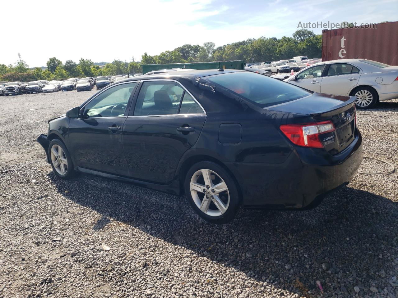 2014 Toyota Camry L Black vin: 4T1BF1FK0EU803425