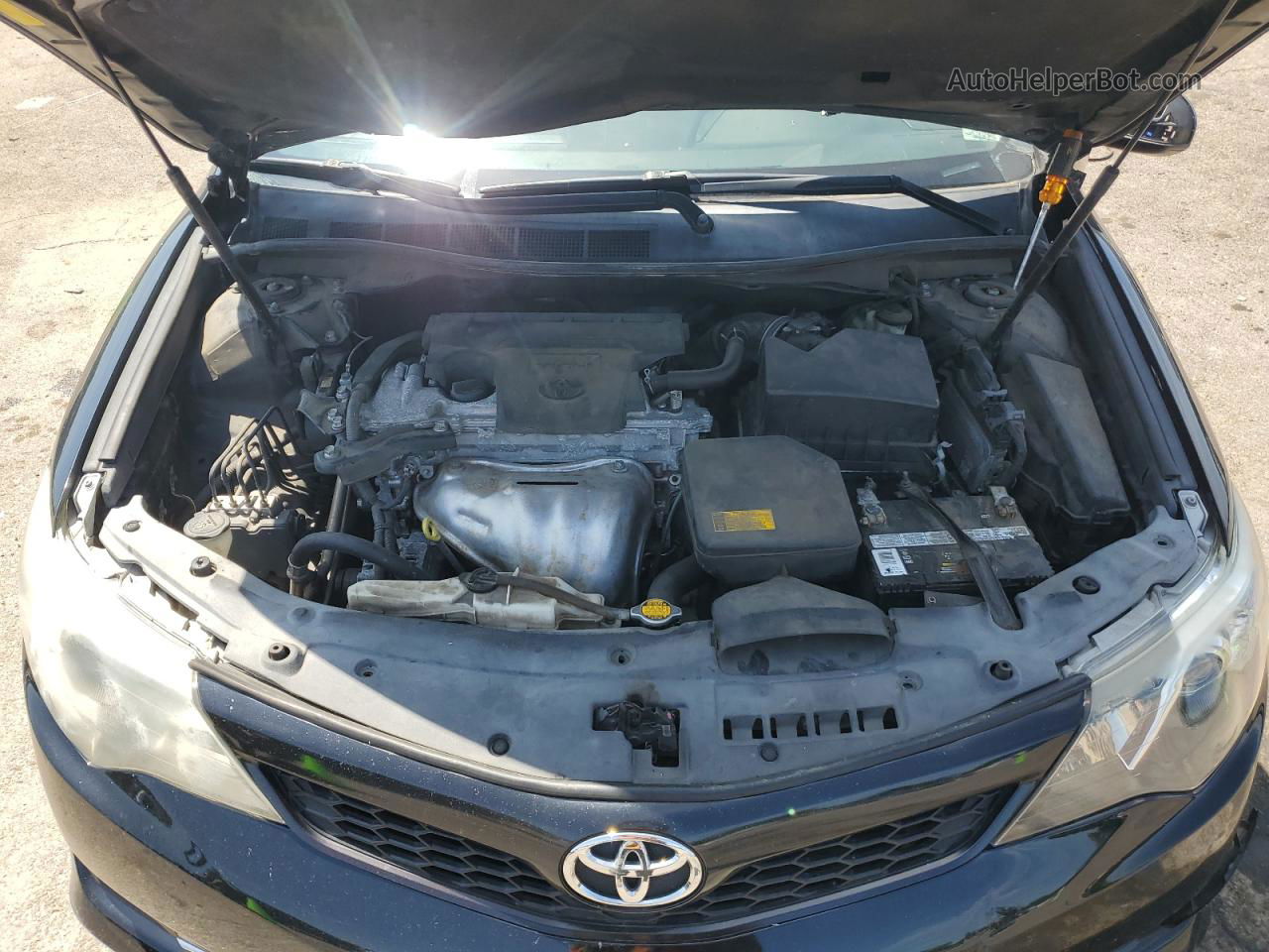 2014 Toyota Camry L Черный vin: 4T1BF1FK0EU822444