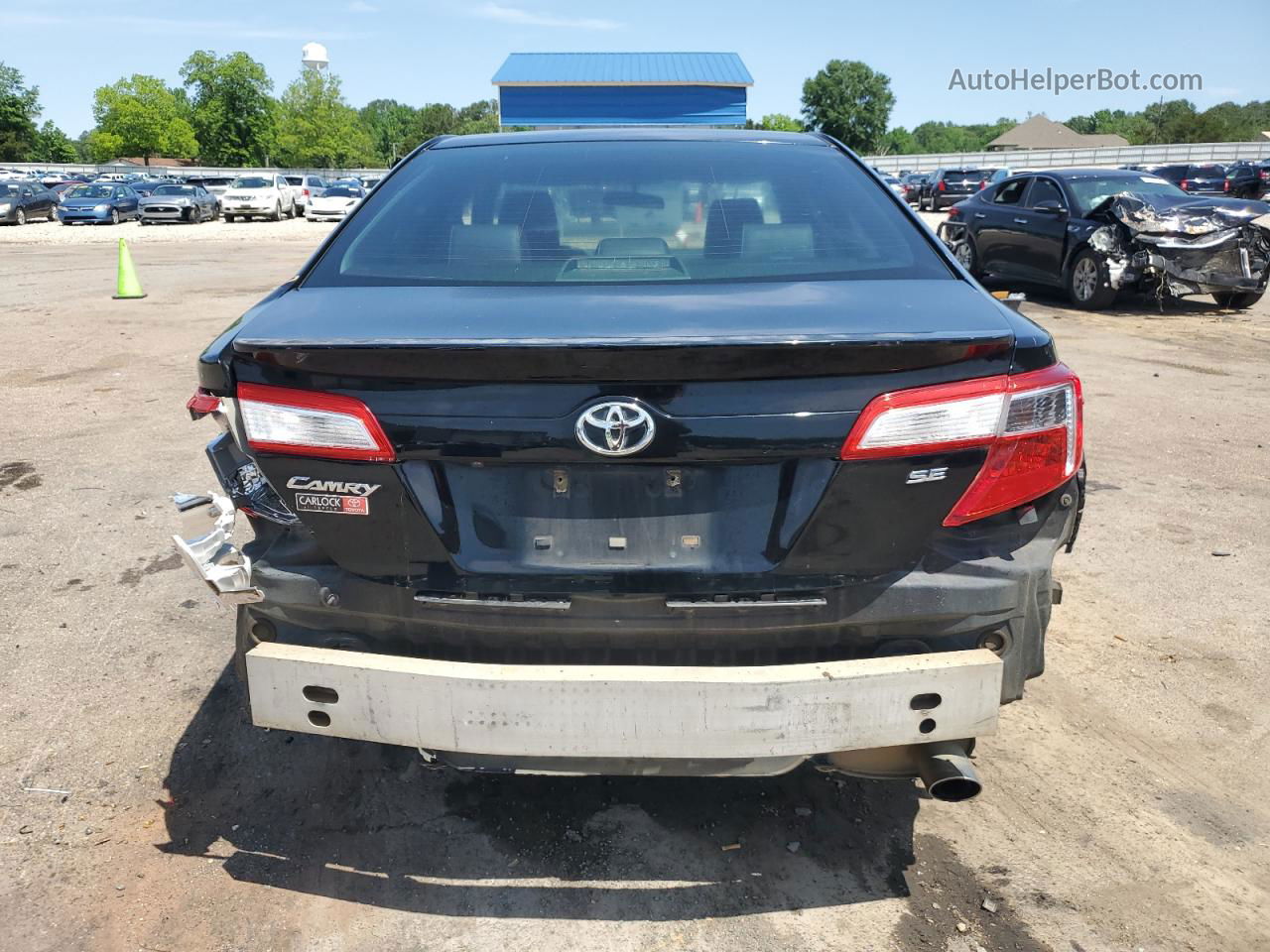 2014 Toyota Camry L Black vin: 4T1BF1FK0EU822444