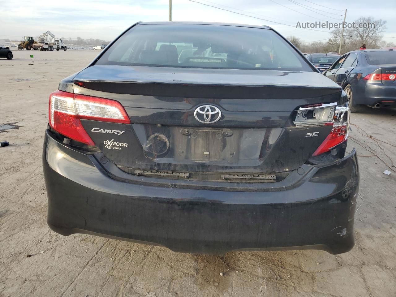 2014 Toyota Camry L Черный vin: 4T1BF1FK0EU846016