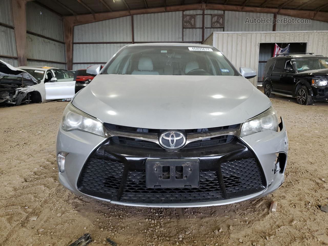 2016 Toyota Camry Le Silver vin: 4T1BF1FK0GU132857