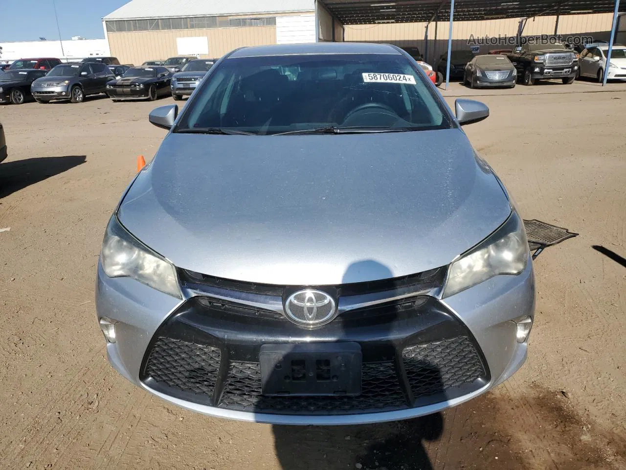 2016 Toyota Camry Le Silver vin: 4T1BF1FK0GU139548