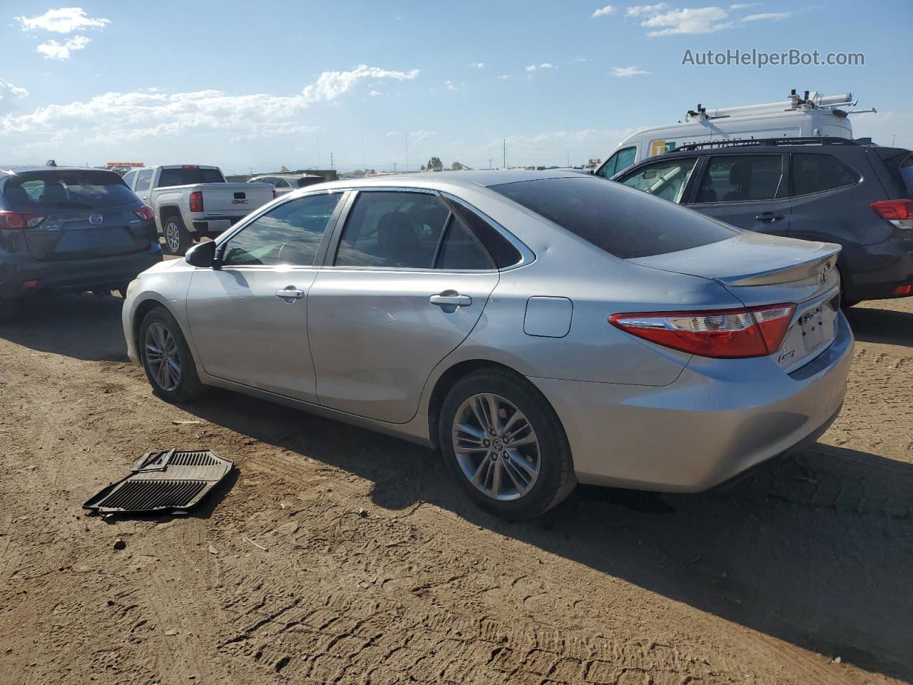 2016 Toyota Camry Le Silver vin: 4T1BF1FK0GU139548