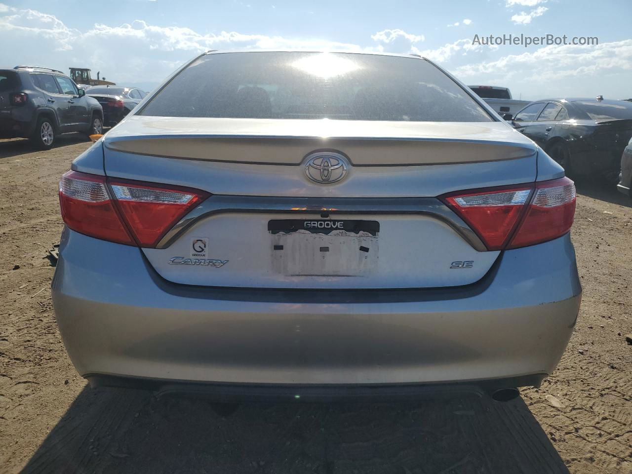 2016 Toyota Camry Le Silver vin: 4T1BF1FK0GU139548