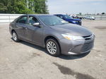 2016 Toyota Camry Le Gray vin: 4T1BF1FK0GU167768