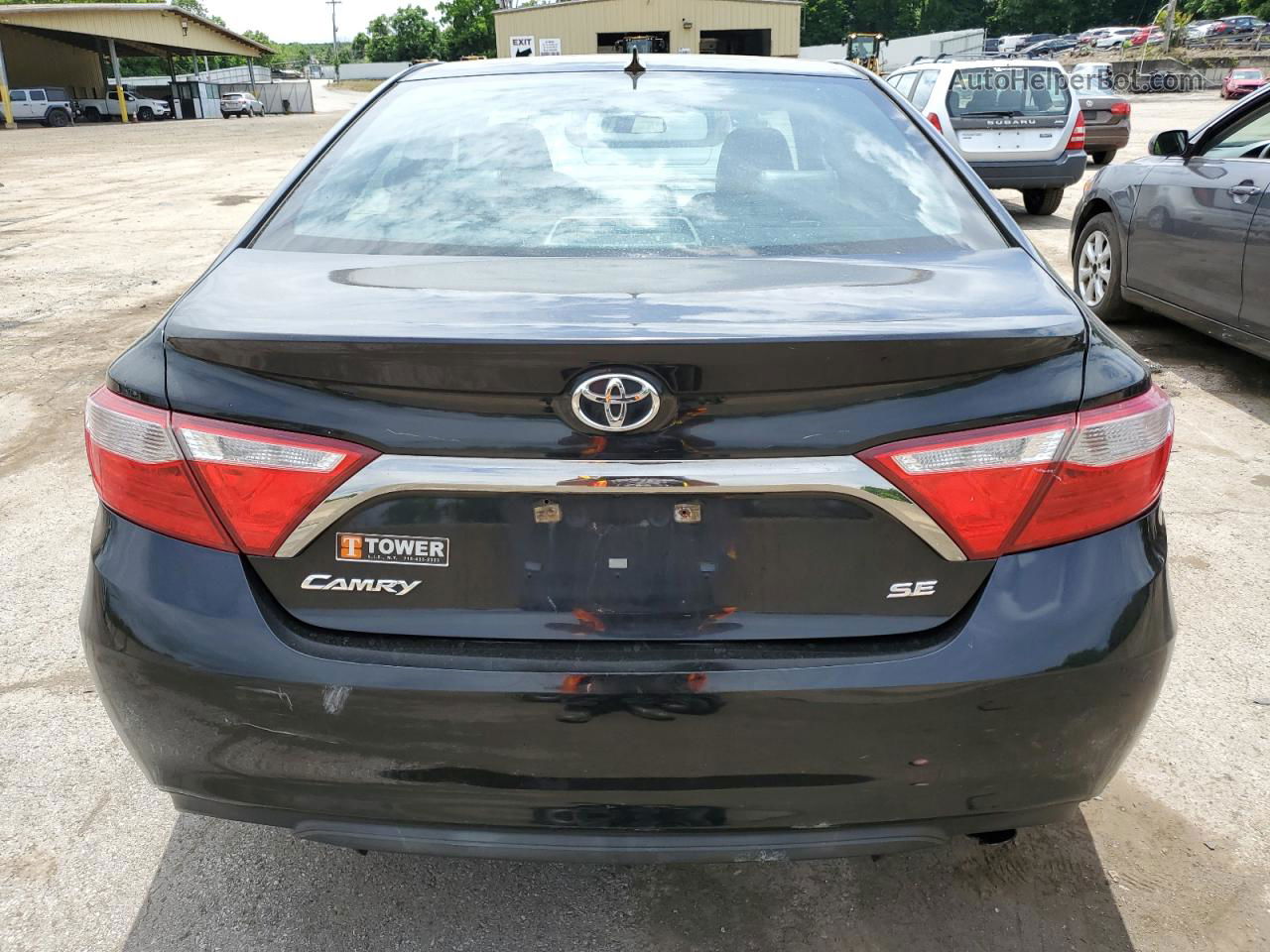 2016 Toyota Camry Le Black vin: 4T1BF1FK0GU183212