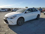 2016 Toyota Camry Le White vin: 4T1BF1FK0GU186577