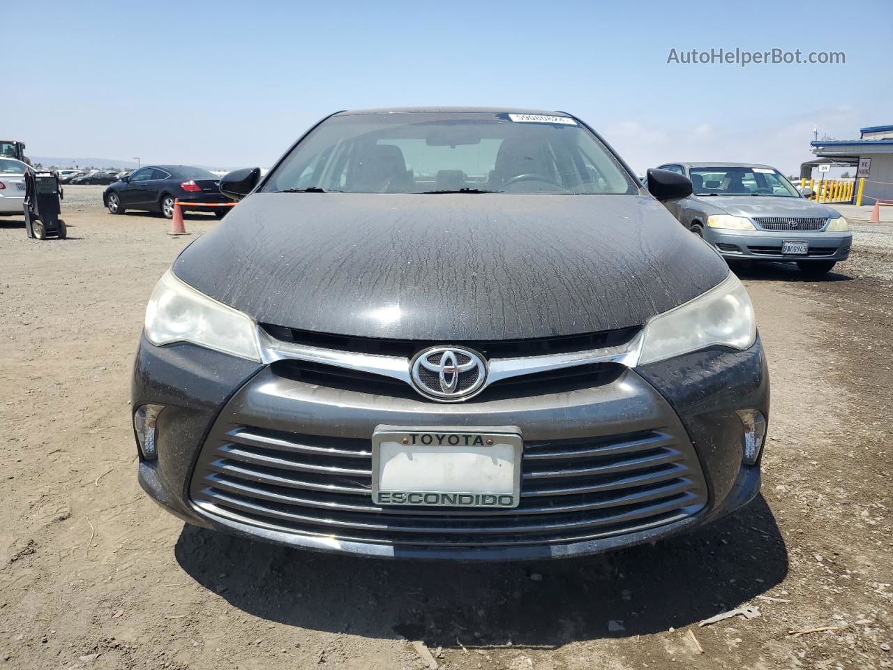 2016 Toyota Camry Le Black vin: 4T1BF1FK0GU196929