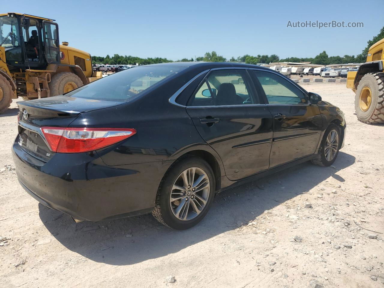 2016 Toyota Camry Le Черный vin: 4T1BF1FK0GU201997