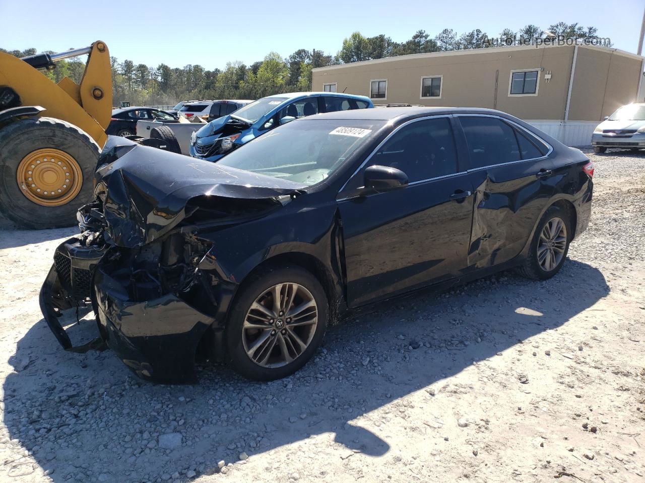 2016 Toyota Camry Le Black vin: 4T1BF1FK0GU210912