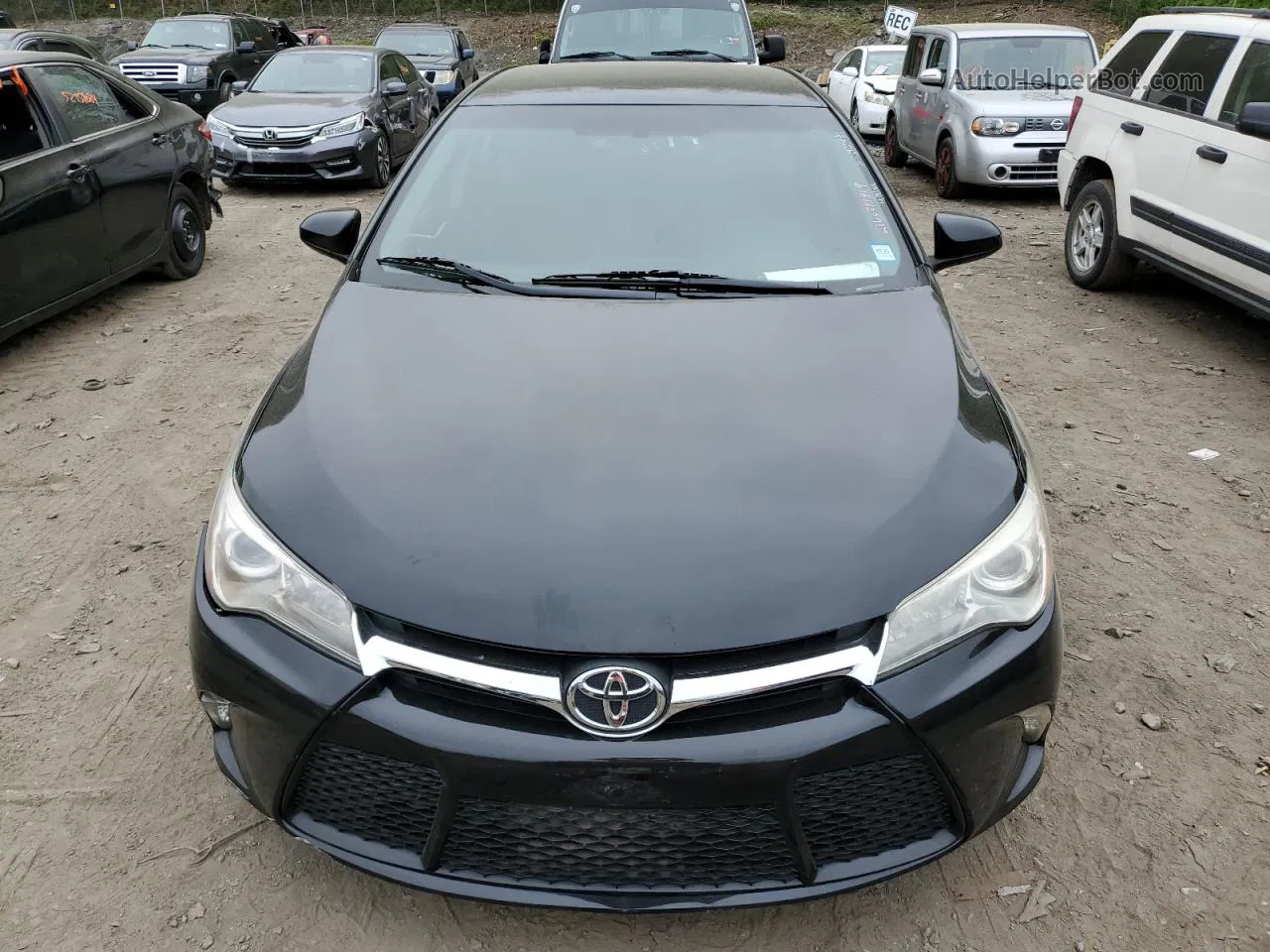 2016 Toyota Camry Le Black vin: 4T1BF1FK0GU234756