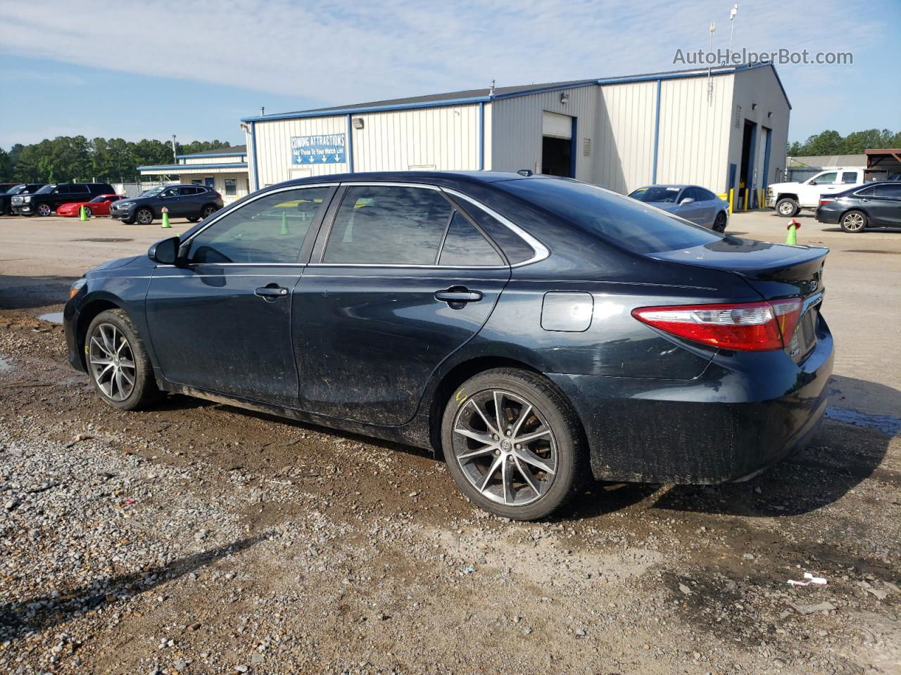 2016 Toyota Camry Le Бирюзовый vin: 4T1BF1FK0GU261276