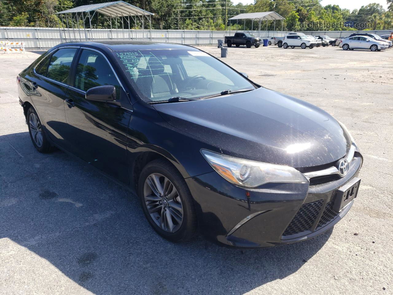 2016 Toyota Camry Le Black vin: 4T1BF1FK0GU264470