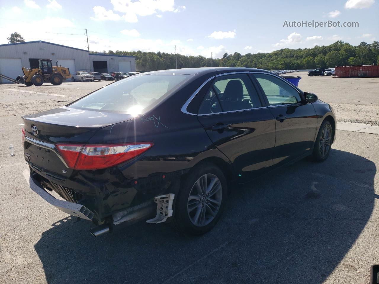 2016 Toyota Camry Le Black vin: 4T1BF1FK0GU264470