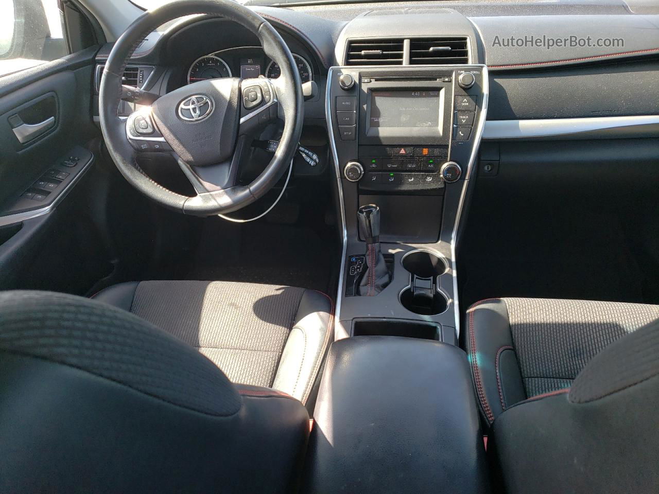 2016 Toyota Camry Le Черный vin: 4T1BF1FK0GU264470